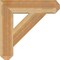 Ekena Millwork Traditional Craftsman Rough Sawn Bracket, Western Red Cedar, 6"W x 28"D x 28"H BKT06X28X28TRA04RWR - alternate 4
